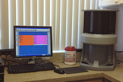 Digital radiography workstation at our Commack office