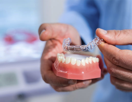 Clear aligner treatment for younger patients