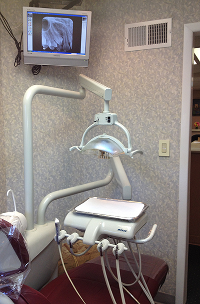 Treatment room at Commack Dental Associates