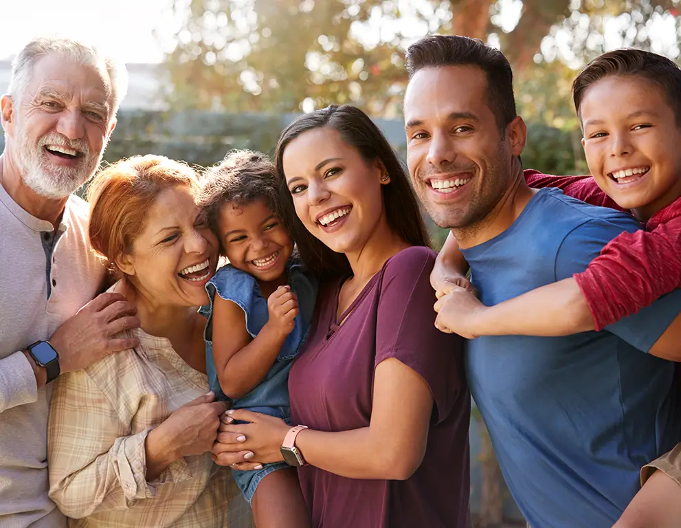 Gums and bone affected by periodontitis