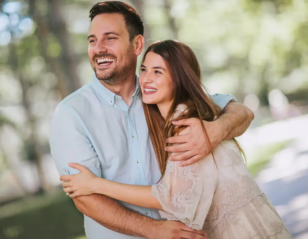 Professional teeth whitening